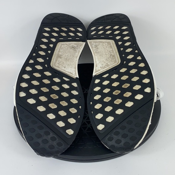 Adidas NMD R1 Boost Speckle Pack White/Black Running Shoes EF3326 Men's Size 14 - Picture 11 of 12